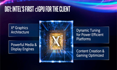 Card đồ hoạ rời Intel DG1 lần đầu trang bị trên laptop!