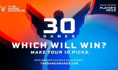 The Game Awards mở bình chọn cho hạng mục "Game được người chơi Yêu thích nhất"