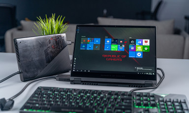 [CES 2021] ASUS ROG Flow X13: Laptop có tới… ba card đồ họa?