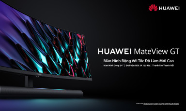 Huawei tiếp tục ra mắt màn hình MateView GT dành cho game thủ tại Việt Nam