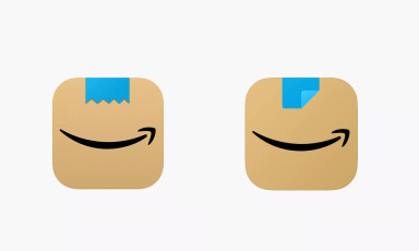 Biểu tượng ứng dụng của Amazon được thay đổi để “dễ nhìn” hơn