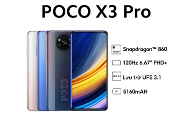 Poco X3 Pro lộ cấu hình trên Shopee Việt Nam