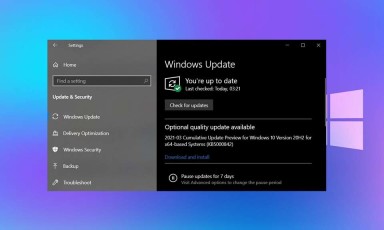 Windows 10 20H2 có cập nhật mới (KB5000842): Chú trọng sửa lỗi và cải thiện hiệu suất