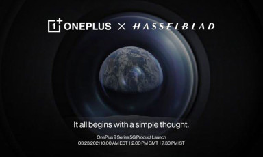 OnePlus 9 ra mắt ngày 23.03: Đi kèm củ sạc, camera công nghệ Hasselblad