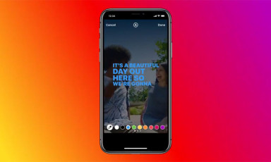 Instagram cho phép bạn tự động tạo phụ đề trên Story