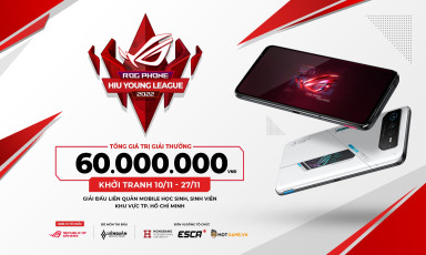 Khởi tranh giải đấu ROG PHONE HIU YOUNG LEAGUE 2022 bộ môn Liên Quân Mobile!