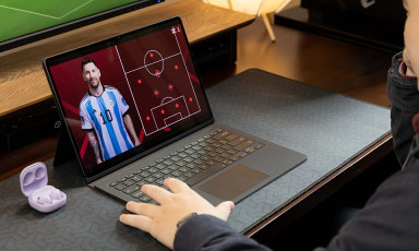 Có Galaxy Tab S8 Ultra, World Cup với mình thú vị thực sự!