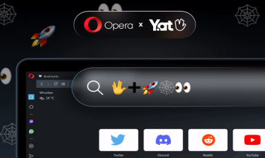 Opera hỗ trợ địa chỉ hoàn toàn bằng emoji