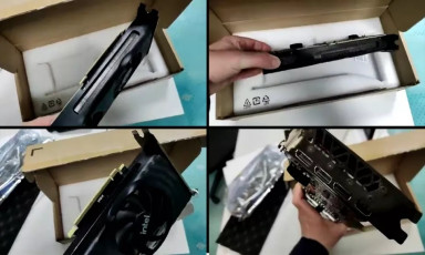 Card đồ họa Intel Arc Alchemist lộ diện