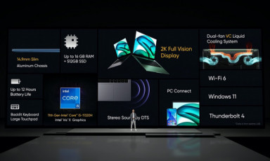 realme ra mắt laptop Book Prime và tai nghe Buds Air 3