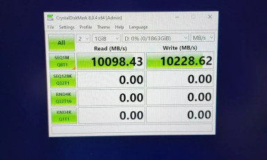 SSD PCIe 5.0 thử nghiệm cùng AMD Ryzen 7000 series, đạt con số không tưởng!