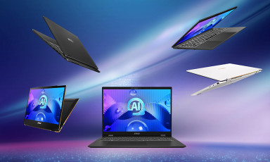 MSI công bố loạt laptop Gaming, Doanh nhân & Văn phòng đạt chuẩn AI+ với vi xử lý mới nhất