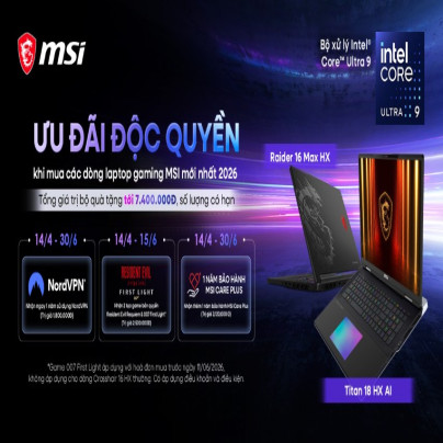MSI Titan 18 HX AI: "Quái vật" Laptop Gaming đầu tiên trang bị RTX 50-Series lộ diện!